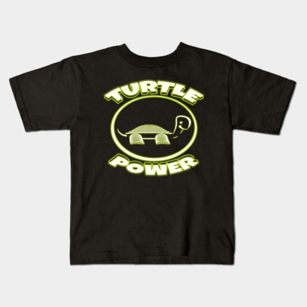 T-Power Kids T-Shirt by mrpsycho